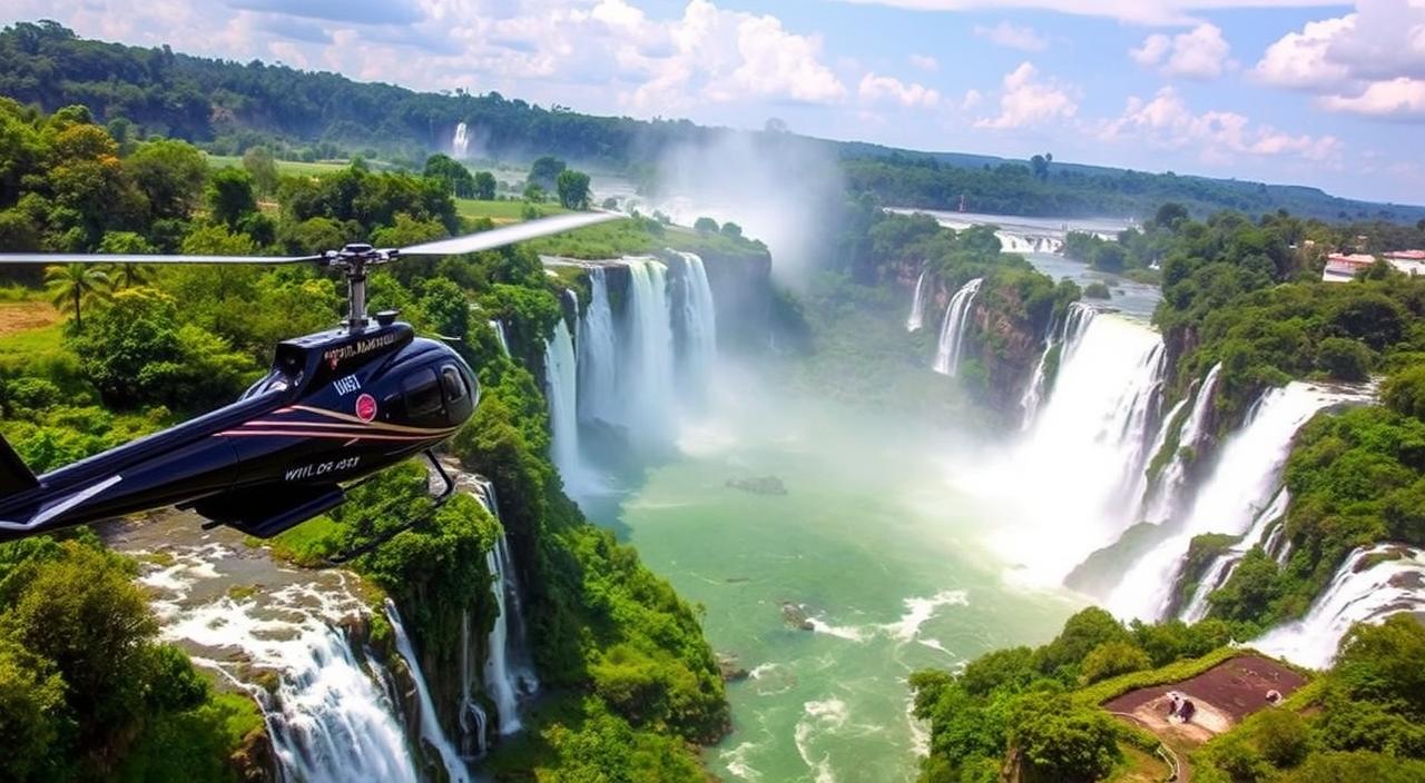 passeio de helicóptero Cataratas do Iguaçu