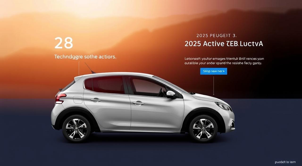 Peugeot 208 Active 2025 preço
