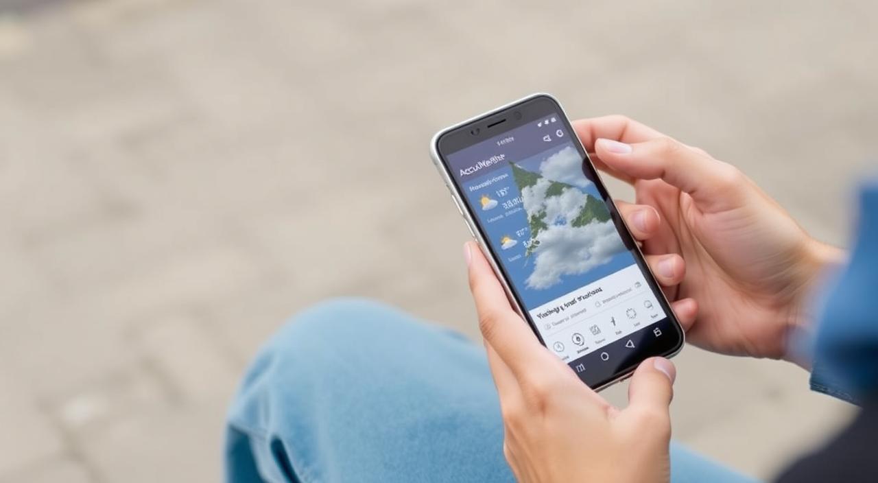 accuweather app previsão tempo viagem