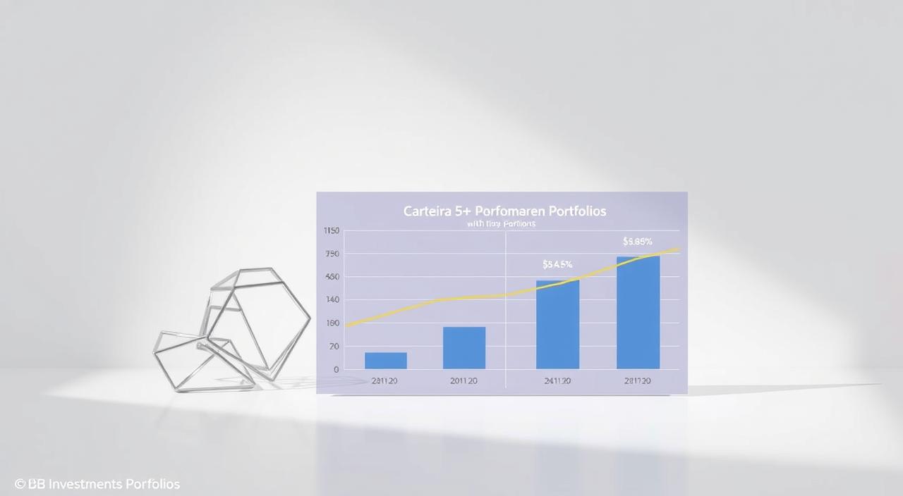 comparativo de desempenho entre carteiras de investimento