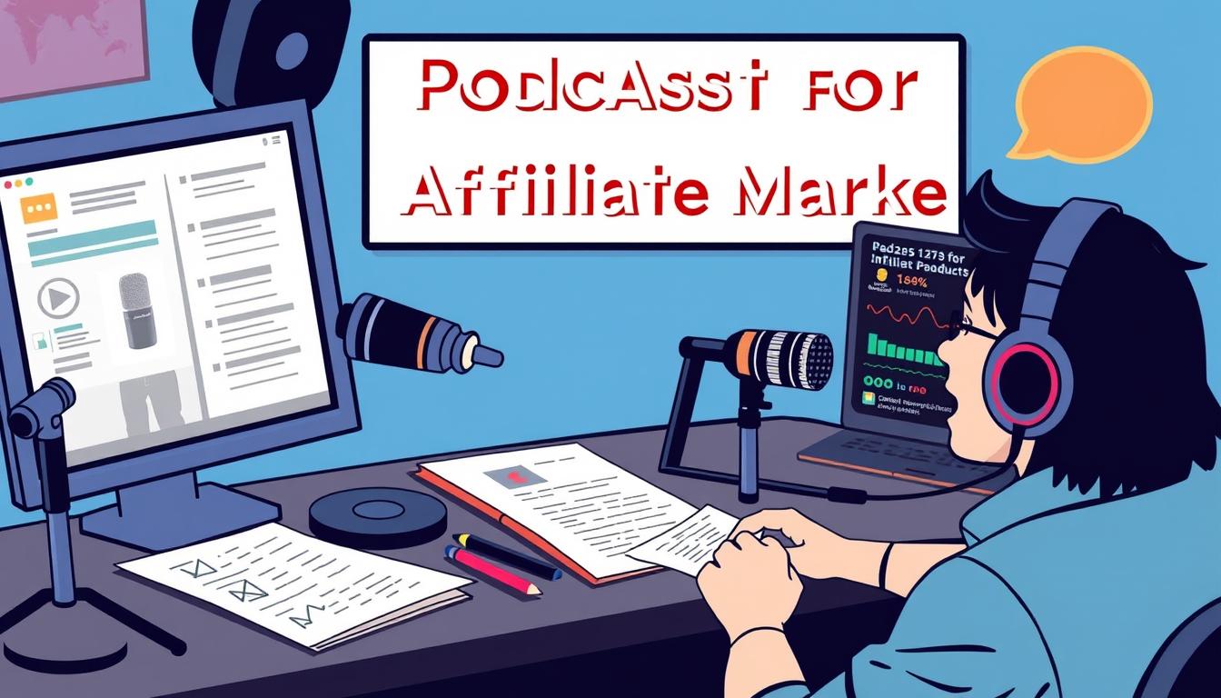 Podcasting strategies for driving free traffic to affiliate links by building authority and trust