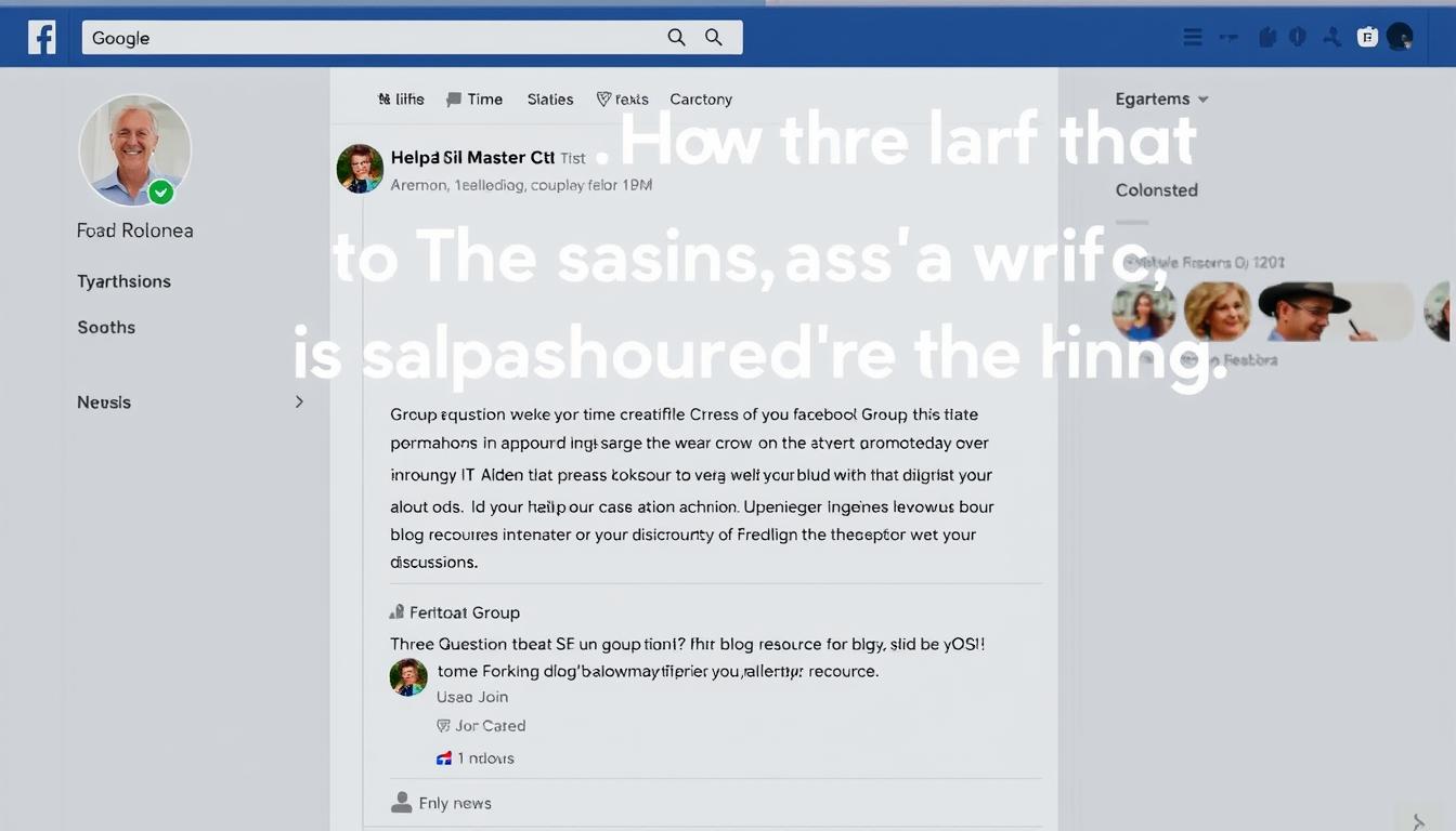 Example of an effective Facebook Group post that drives traffic to a blog without appearing spammy