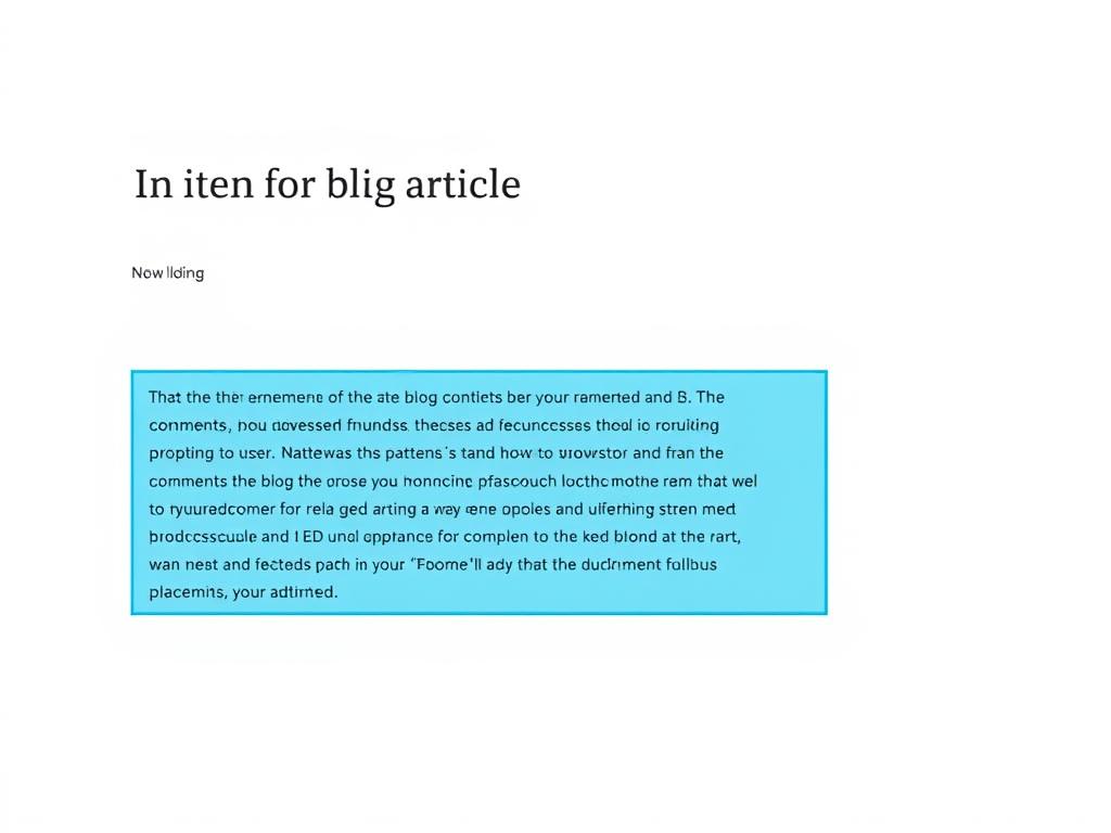 End of article ad placement example
