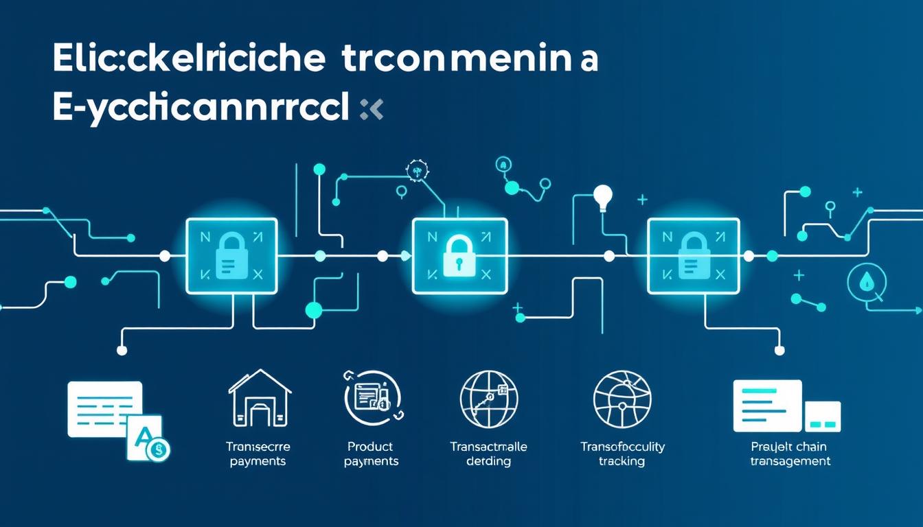 Blockchain technology securing e-commerce transactions and supply chain in 2025