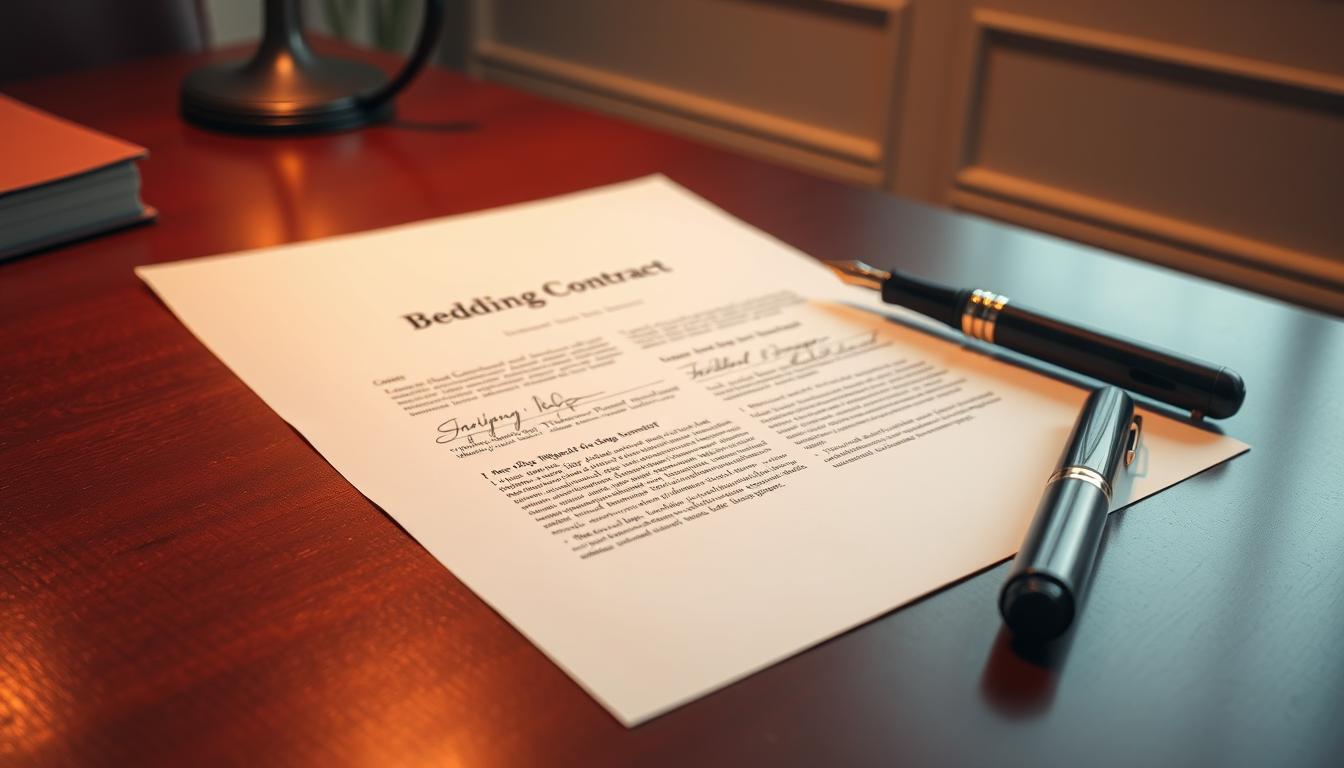 post-wedding contract