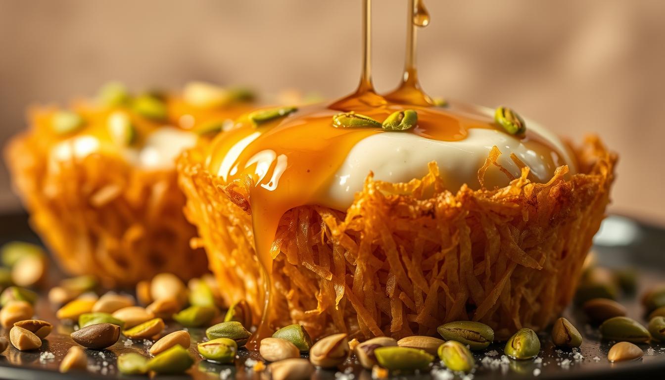 Kunafa dessert