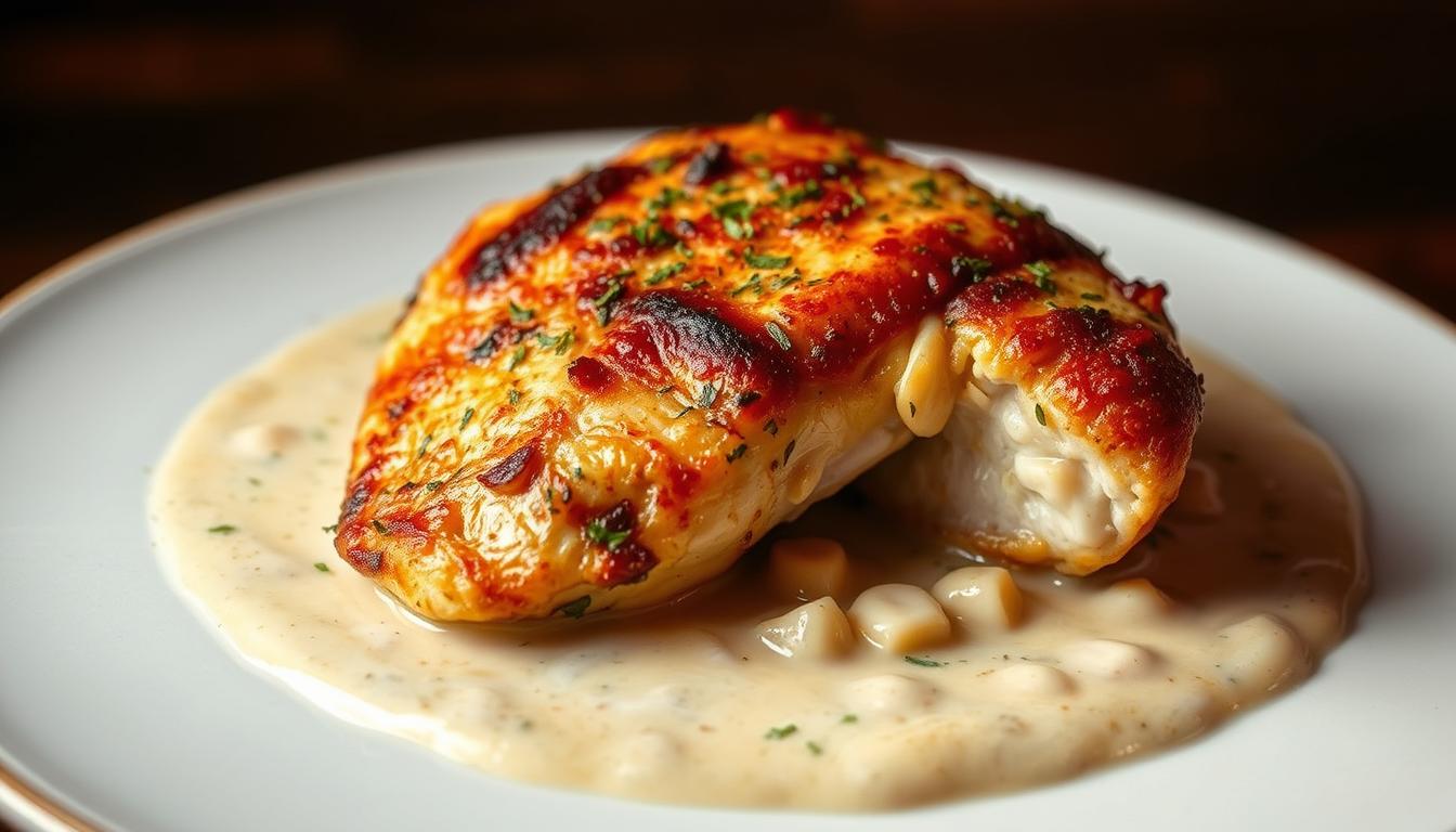 chicken chesapeake with imperial crab sauce