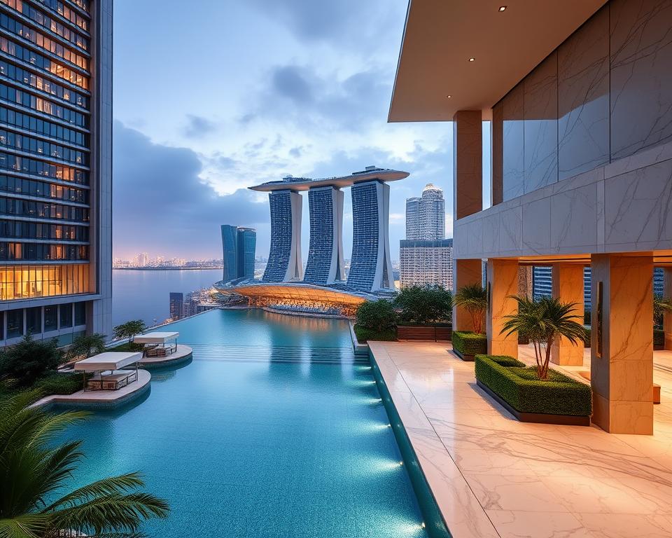 marina bay luxury accommodations