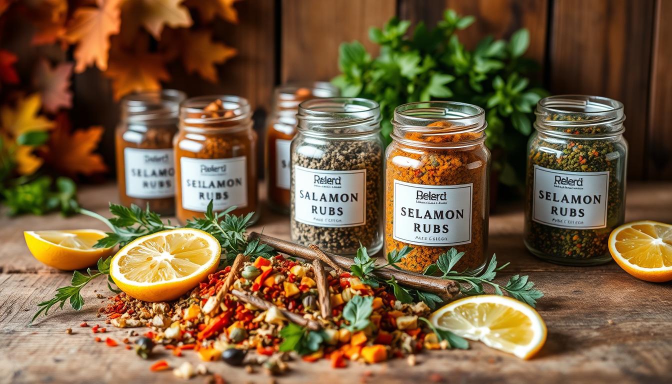 Seasonal Salmon Rub Variations