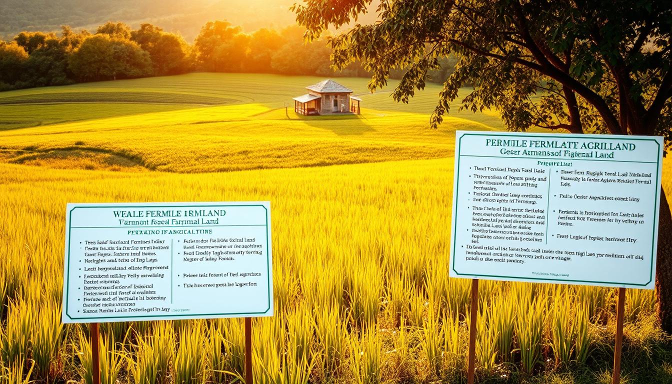 شروط الحصول على أرض زراعية