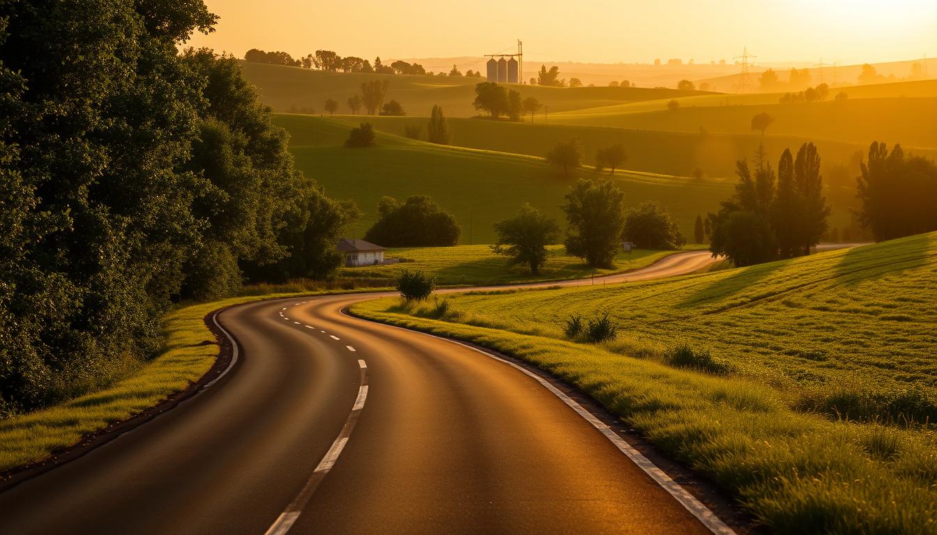 طريق شبرا بنها الزراعي الحر