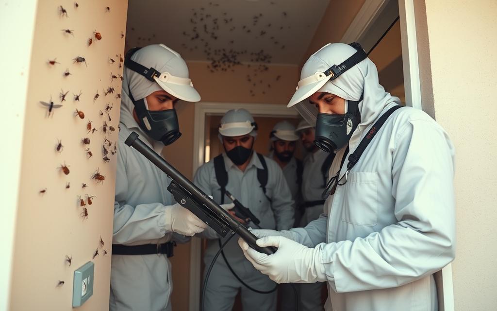 مكافحة حشرات بمكة شركة الإبادة الأمنة