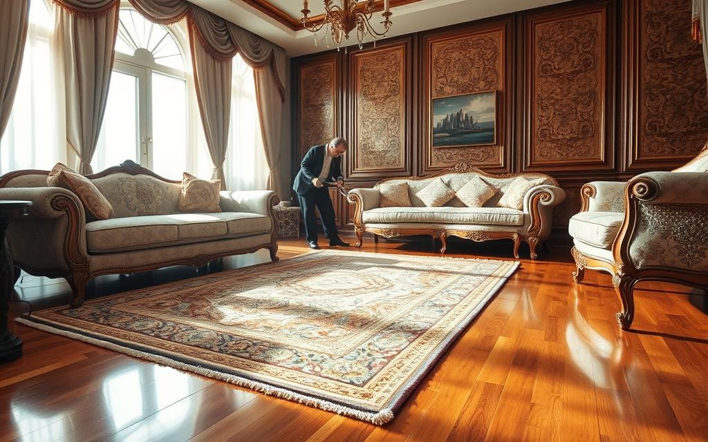 تنظيف سجاد ومفروشات بالبخار