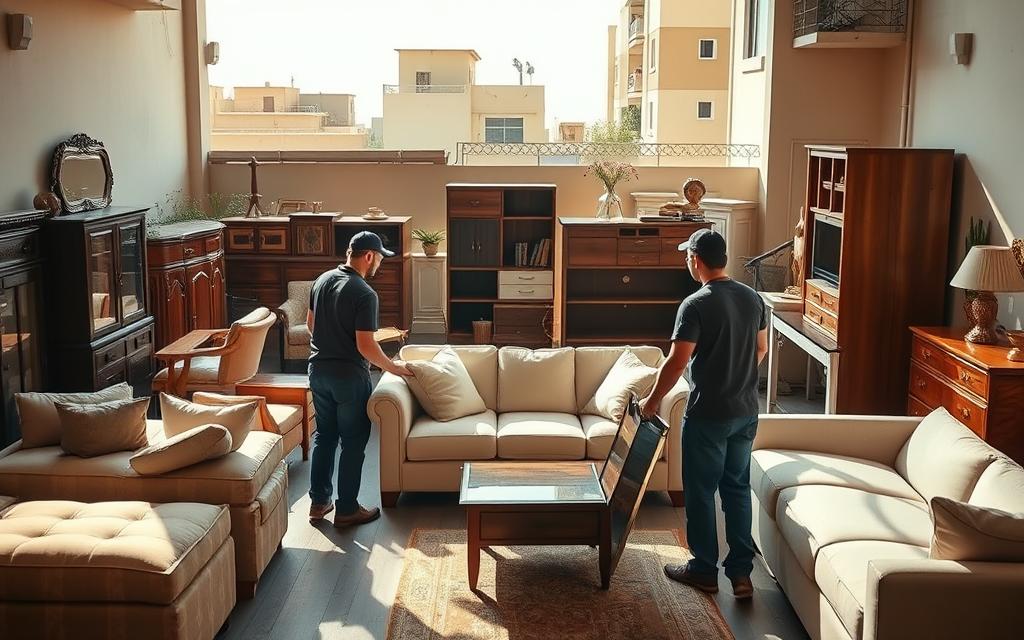 نقل عفش حي الرائد الرياض