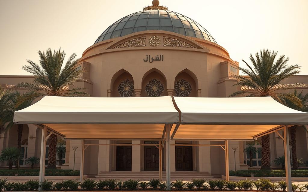مظلات وسواتر الاحساء قبة الخليج