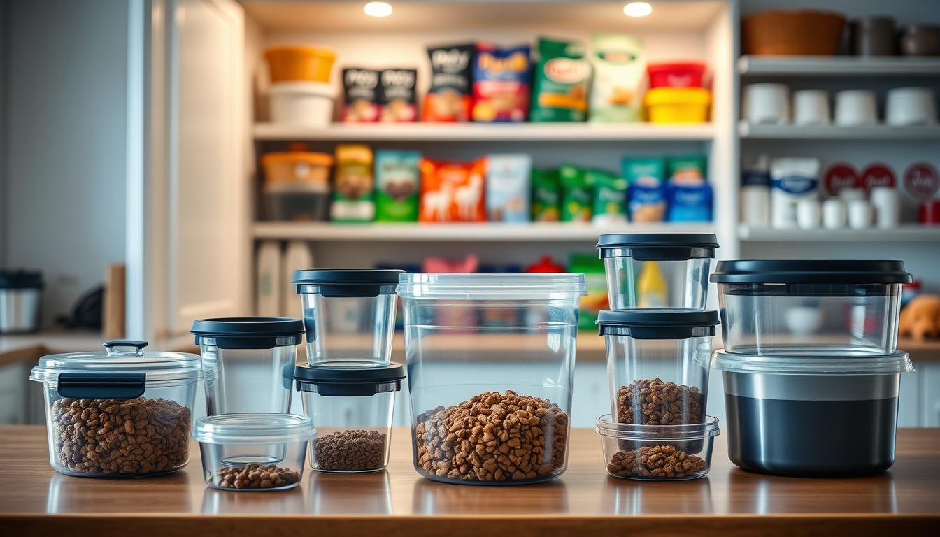 best dog food storage in pantry