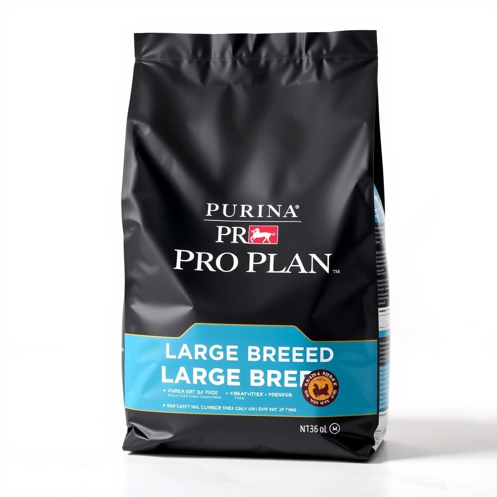 Package of Purina Pro Plan Large Breed dog food for Rhodesian Ridgebacks