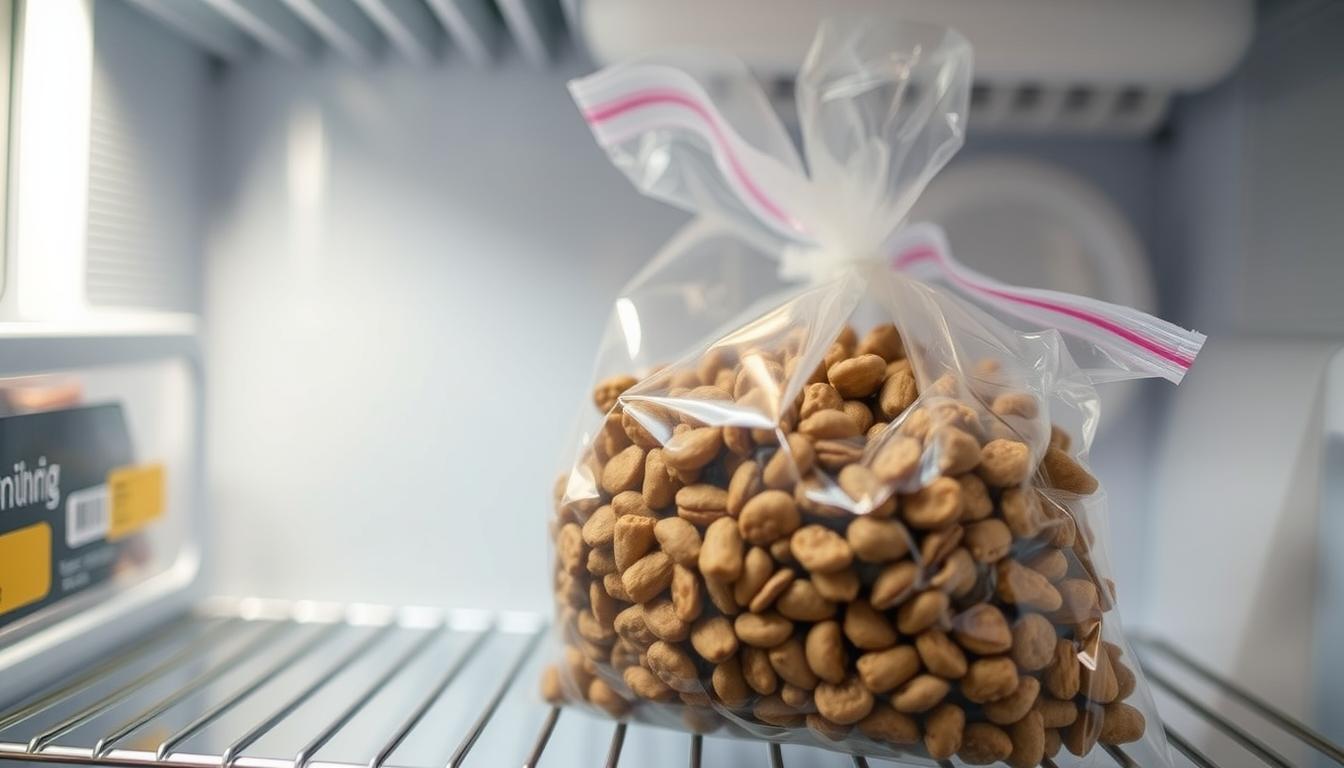 freezer storage for dog kibble