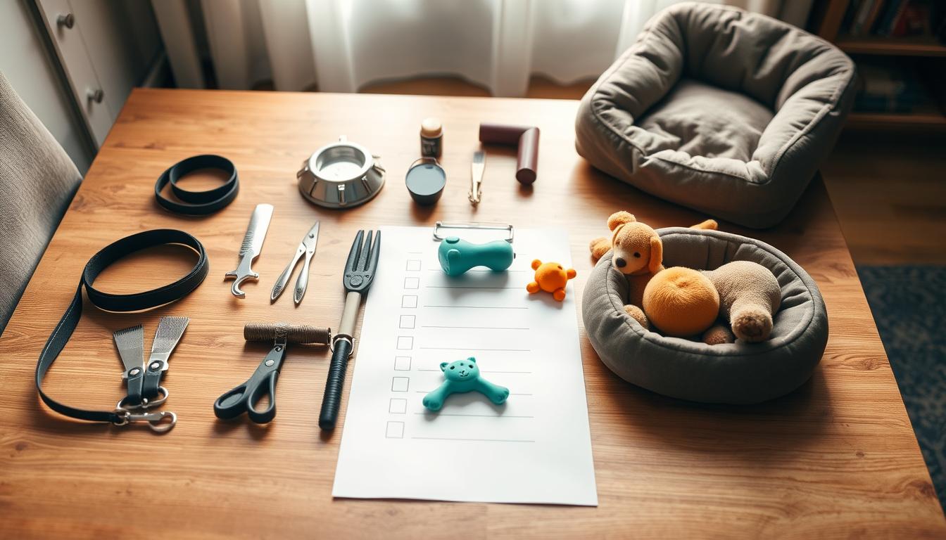 Small apartment dog essentials checklist
