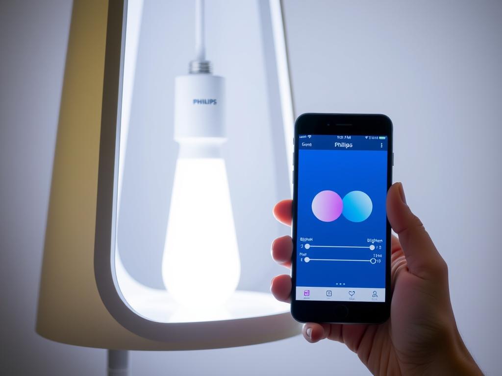 Bombilla LED inteligente Philips Hue White para casa inteligente con menos de 100 €