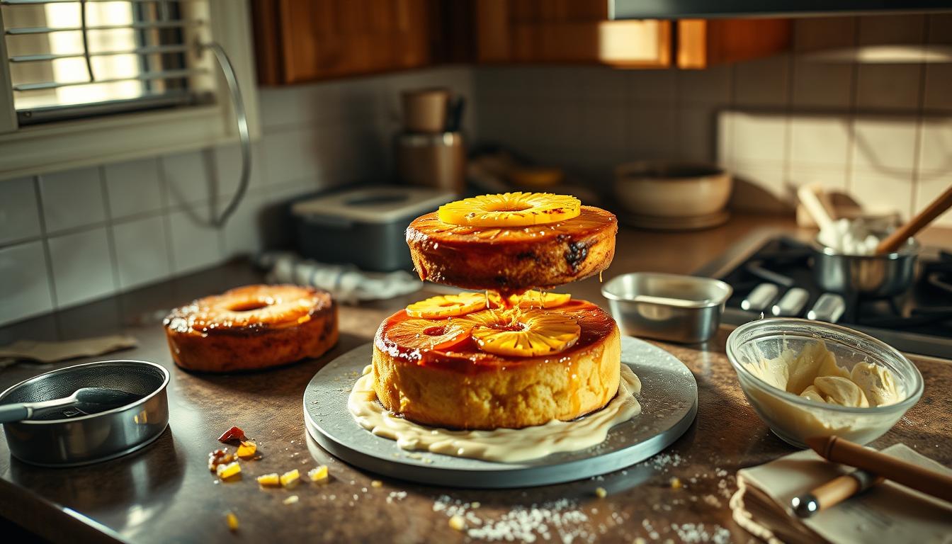 common baking mistakes in pineapple upside down cake