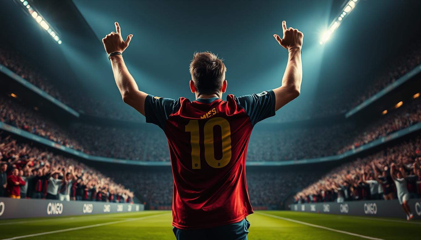 messi injury comeback goal celebration