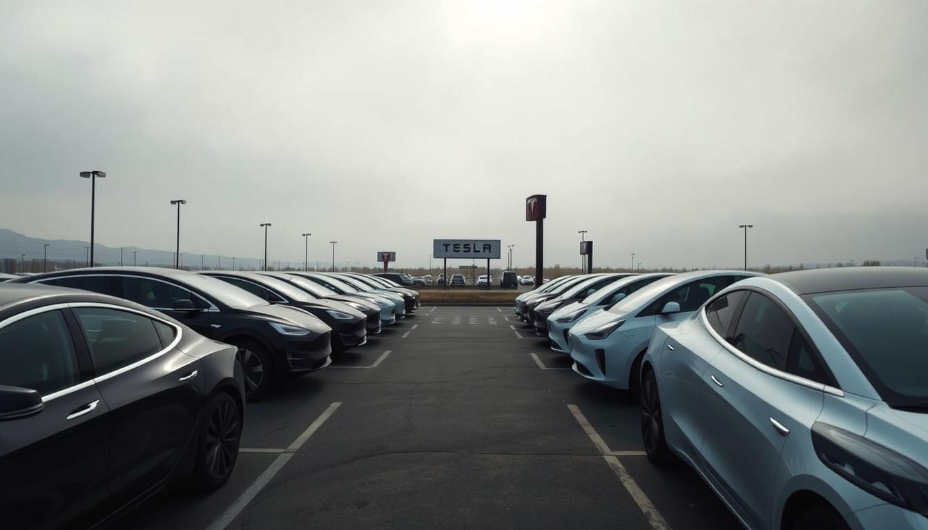tesla sales drop