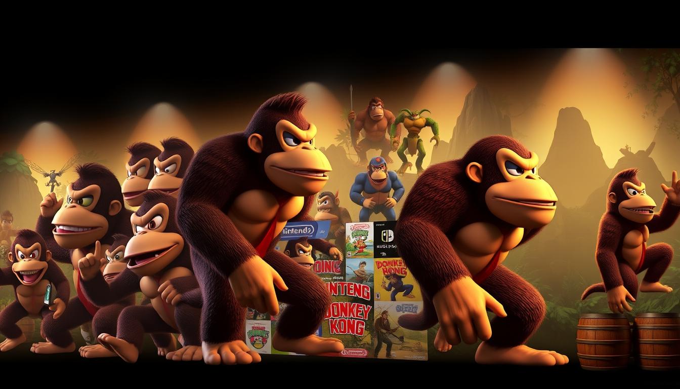donkey kong franchise evolution