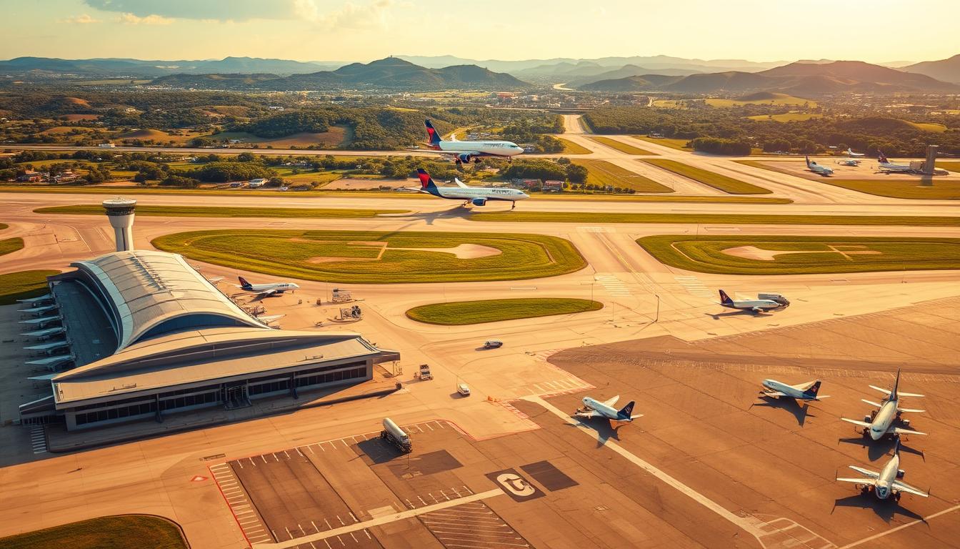 Austin airport route improvements