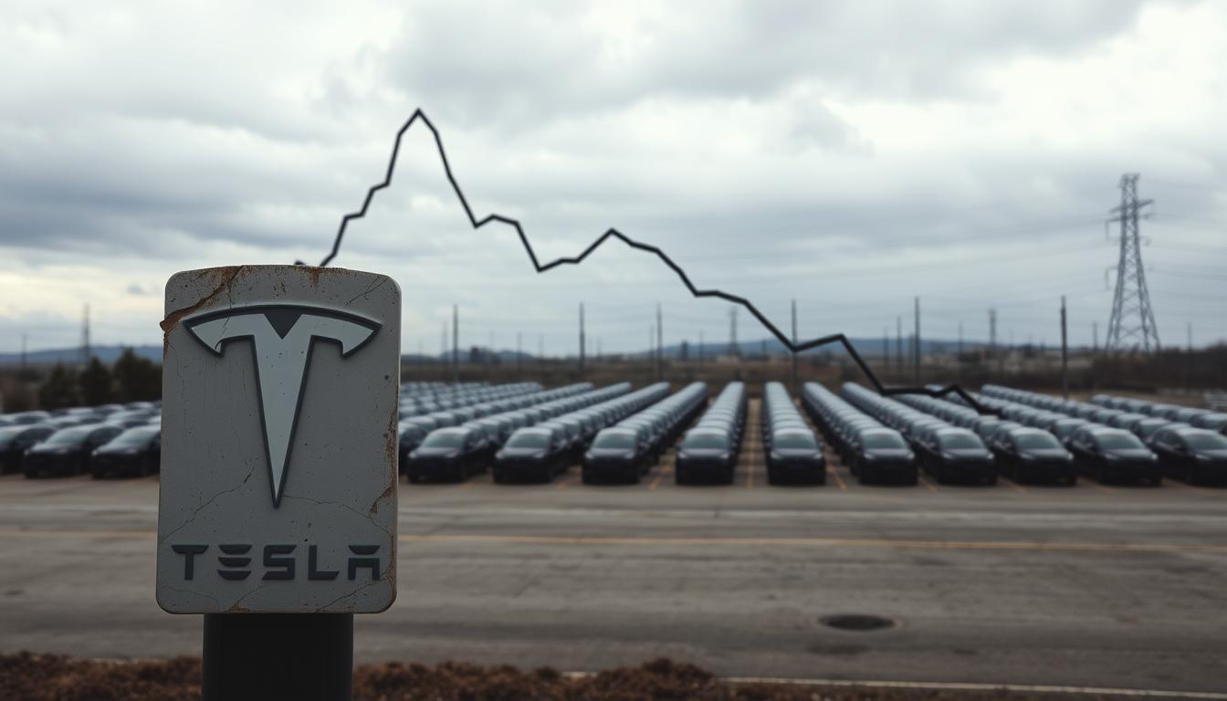 Tesla sales plunge: Biggest decline in history