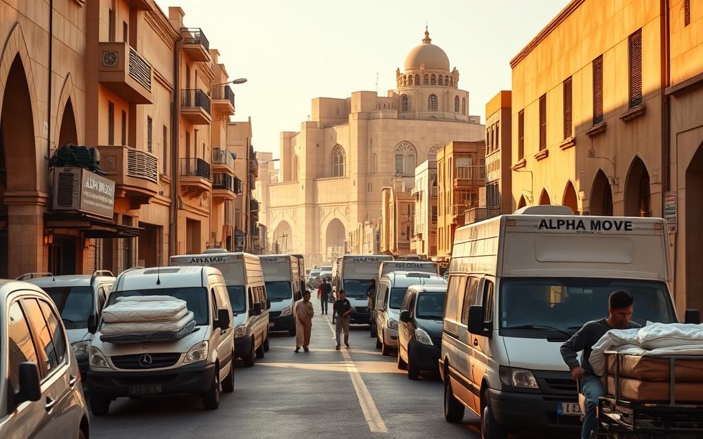 نقل عفش فى احياء المدينة المنورة شركة ألفا موف