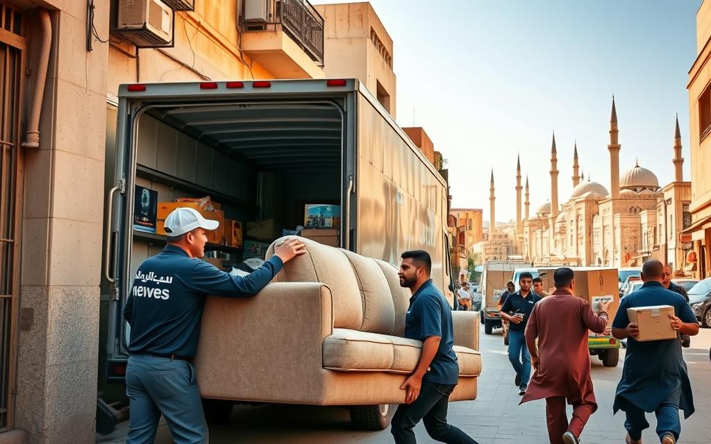 نقل عفش داخل المدينة المنورة