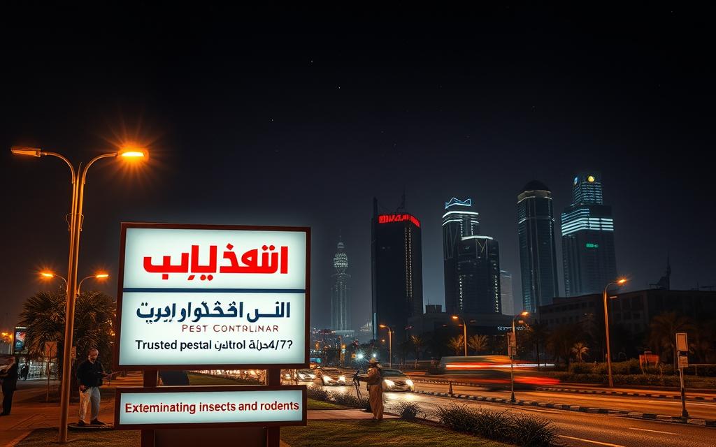 مكافحة حشرات وقوارض 24 ساعة بالرياض