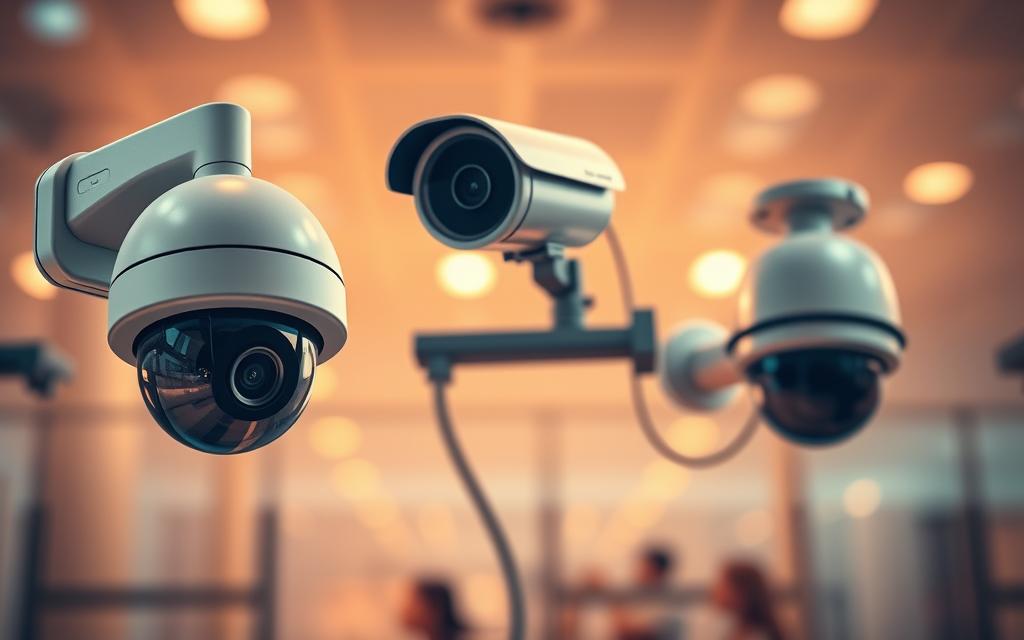 أنواع كاميرات المراقبة