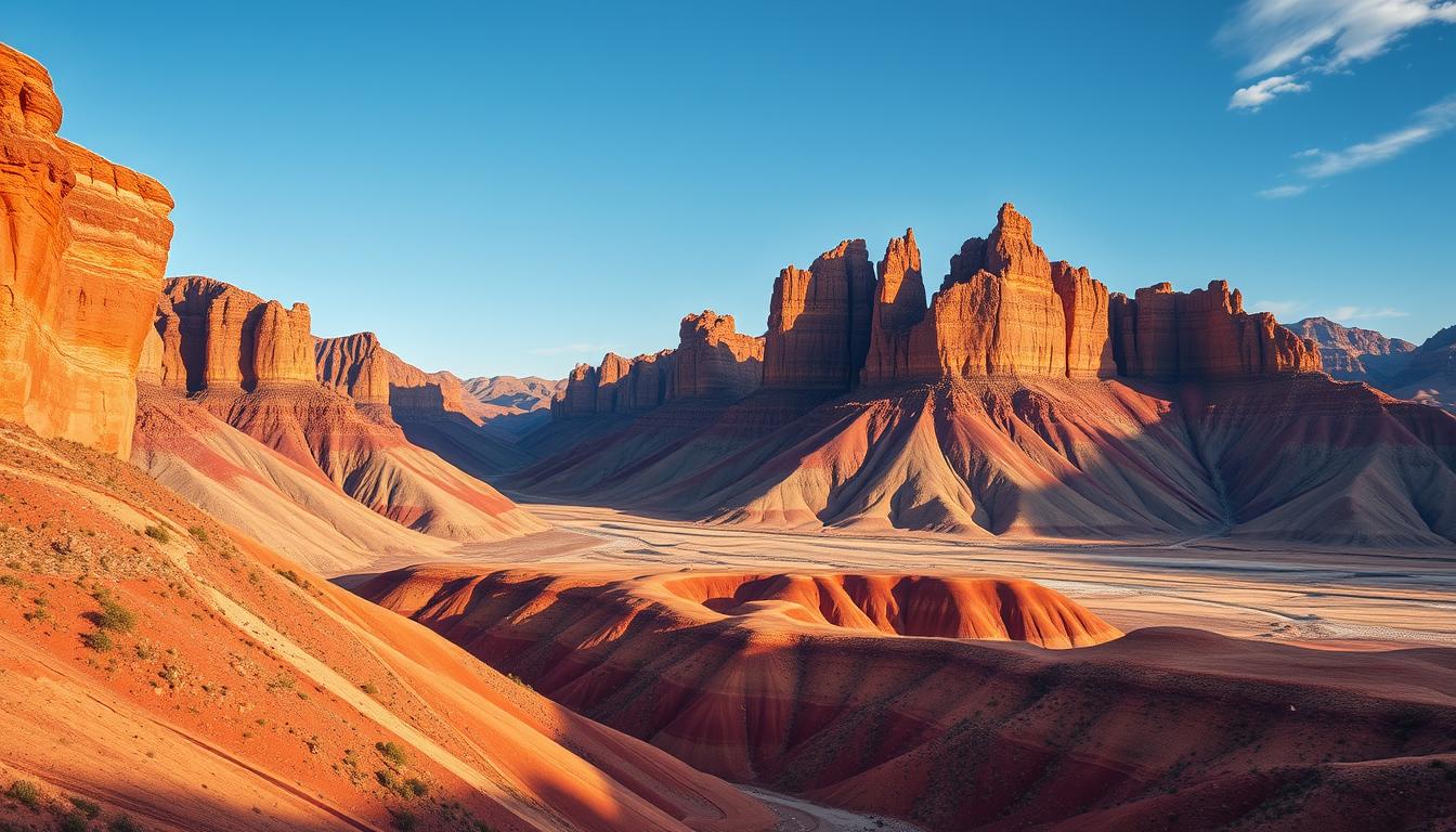 Ein Bild vom Red Valley in Peru, das die atemberaubende Landschaft zeigt.