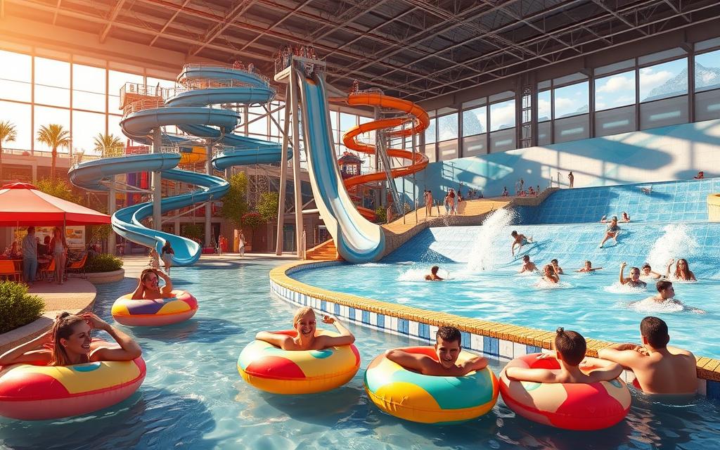 waterpark simulator features