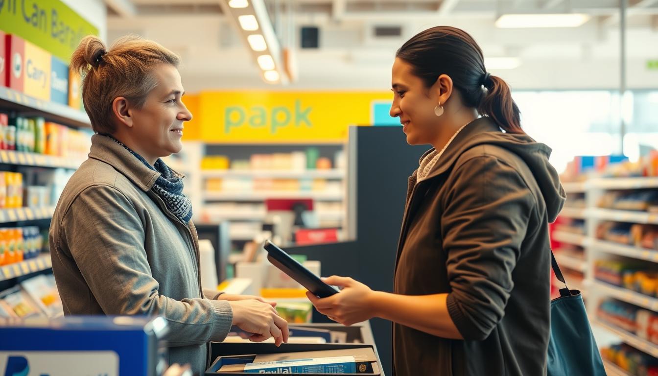 top up PayPal di minimarket