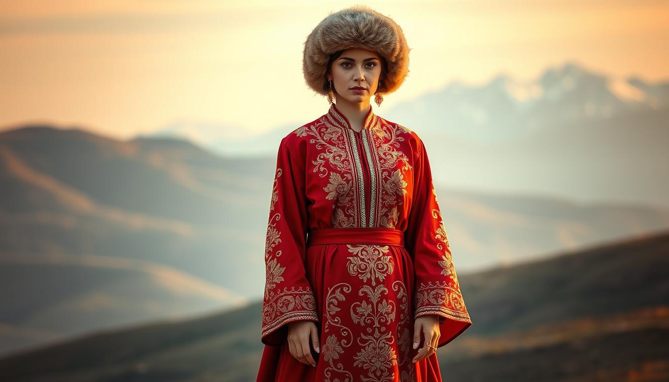 baju tradisional Rusia