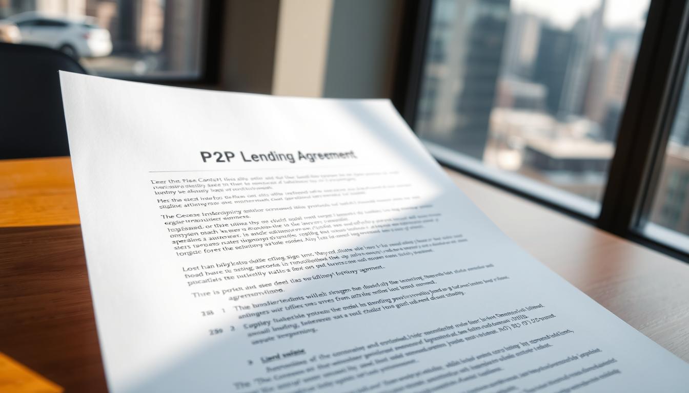 kontrak P2P lending