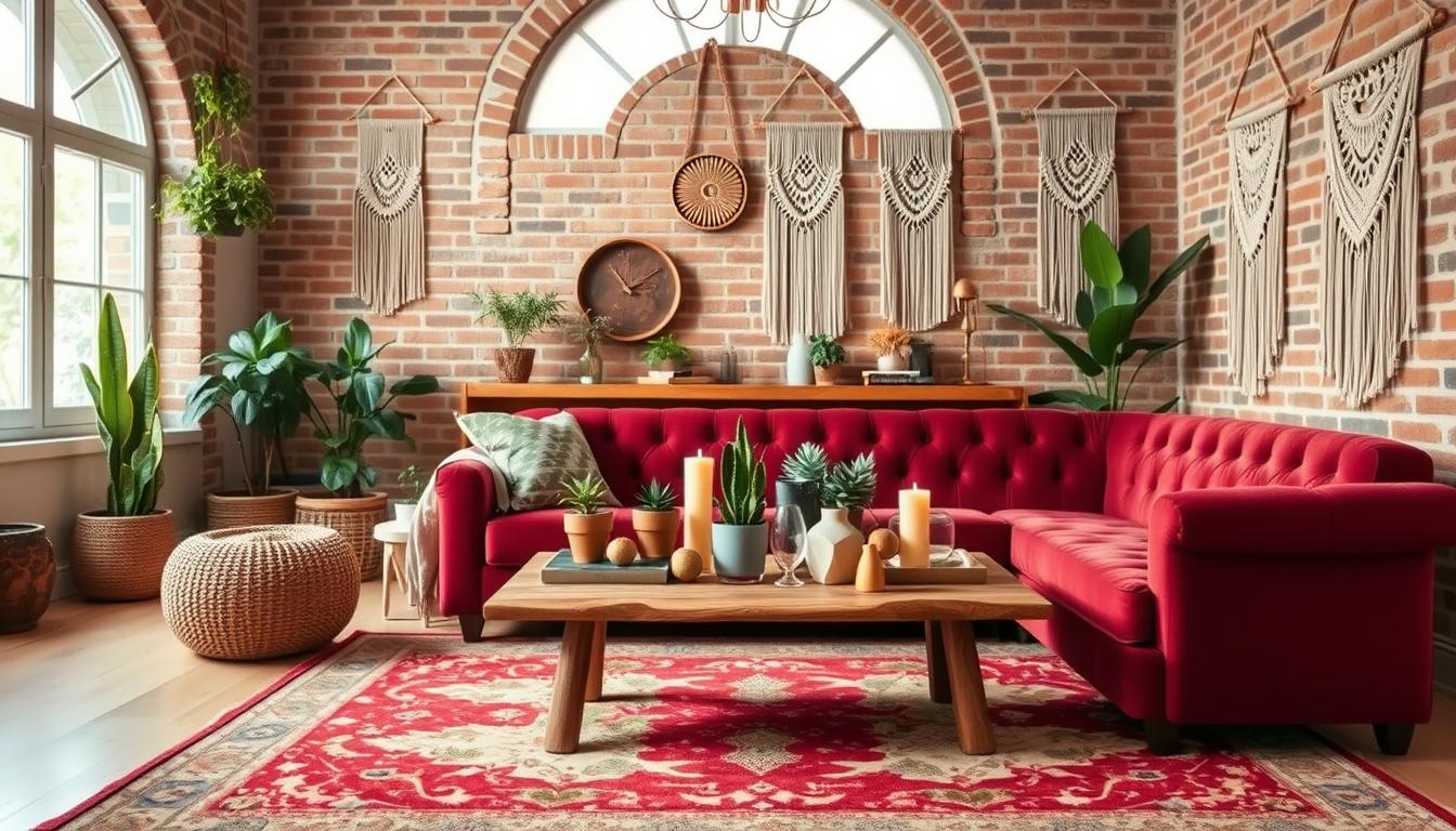 Furniture Desain Rumah Bohemian