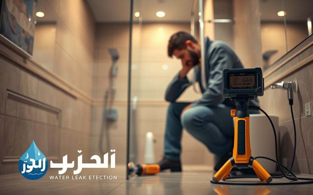 كشف تسربات المياه