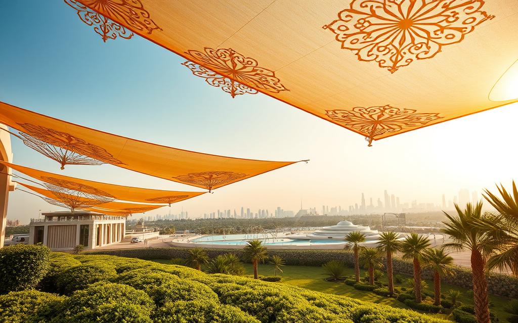 مظلات وسواتر الرياض الغطاء الذهبي