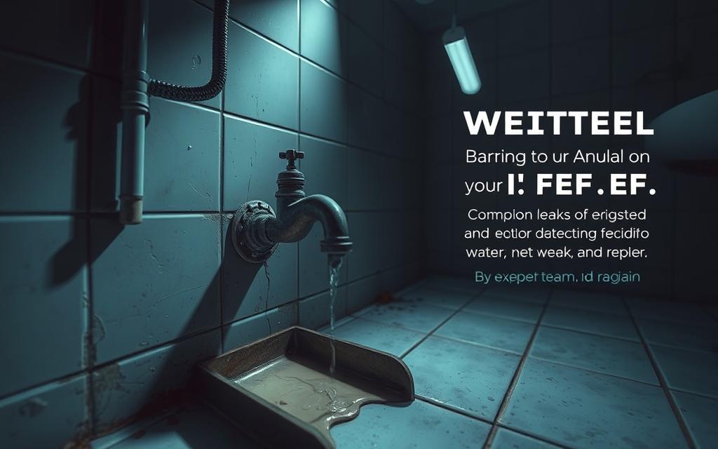 كشف تسربات المياه