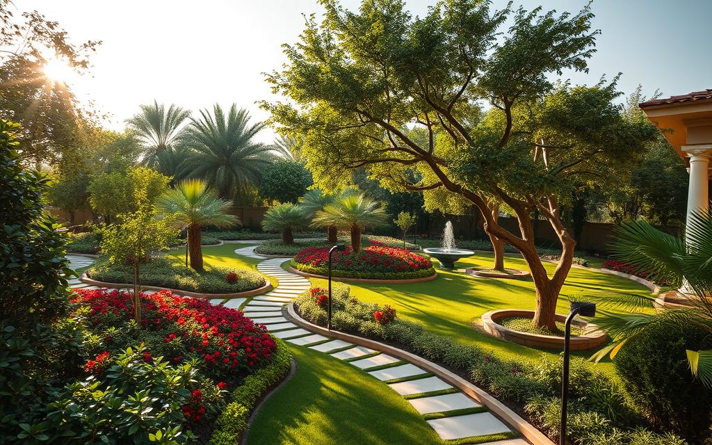 تصميم حدائق منزلية