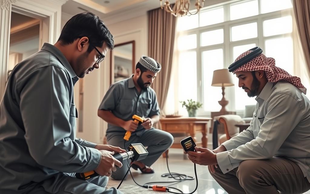 كشف تسربات المياه جازان