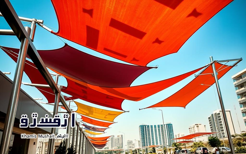 مظلات سواتر مشيط