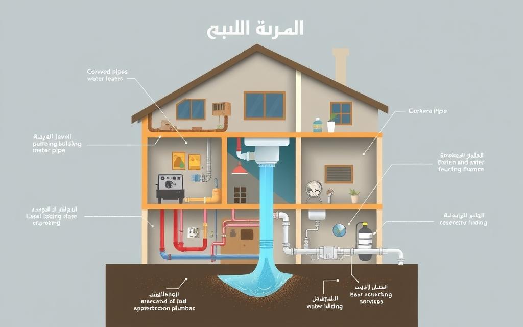أسباب تسربات المياه