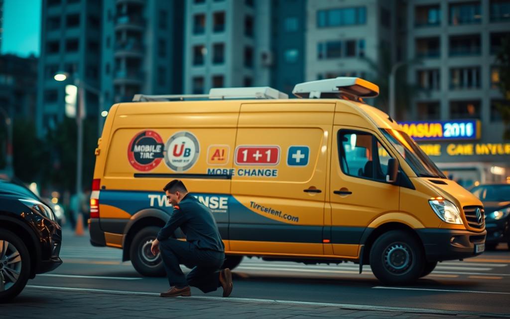 تبديل تواير متنقل
