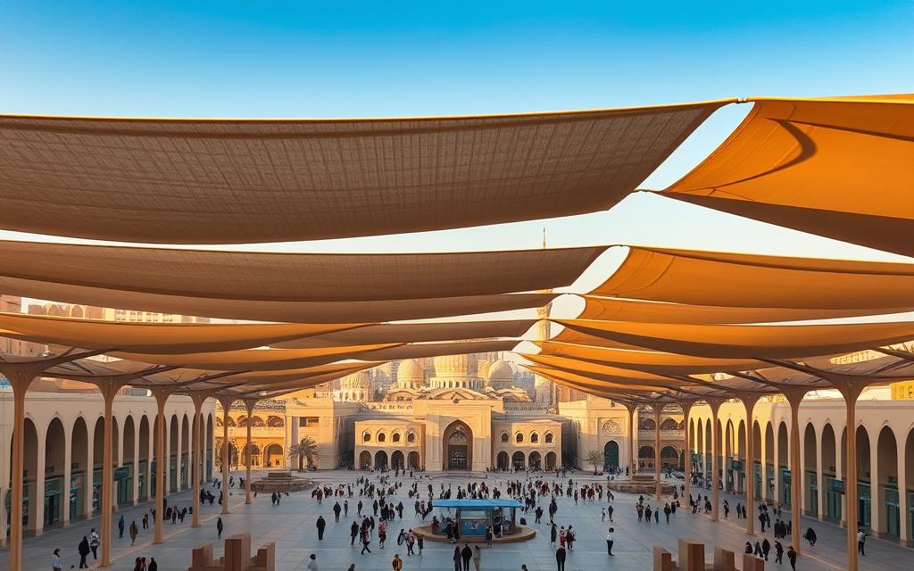 مظلات المدينة المنورة