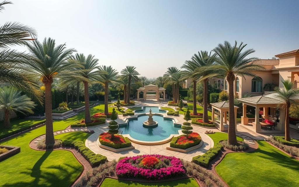 تنسيق حدائق فلل واستراحات